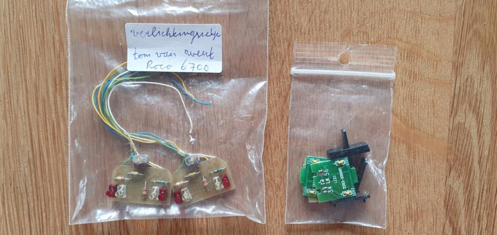 Roco 6700 Verlichtingset, Ophalen of Verzenden, Gebruikt, Gelijkstroom, Roco