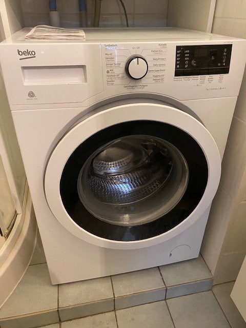 Gebruikte beko wasmaschine, Witgoed en Apparatuur, Ophalen, Zo goed als nieuw, 1200 tot 1600 toeren