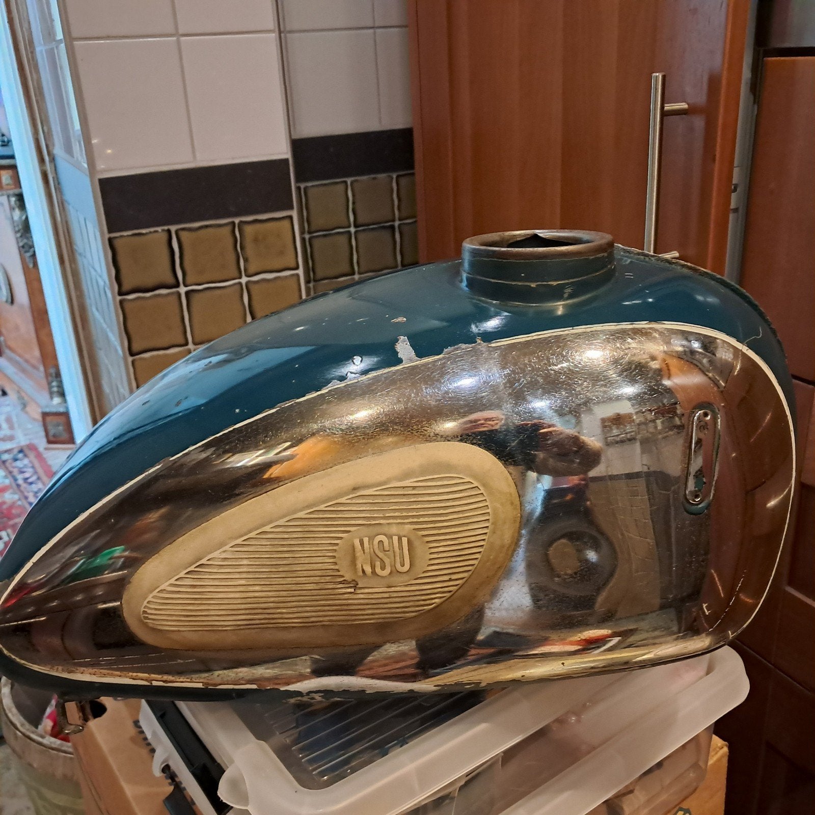 nsu  tankje, Ophalen of Verzenden, Zo goed als nieuw