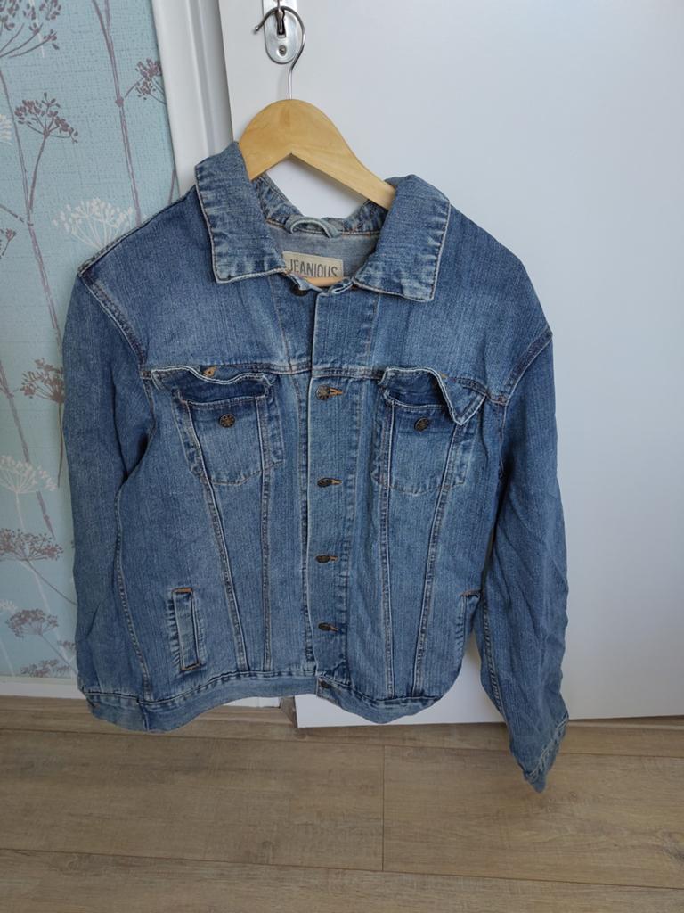 Spijkerjack Jeanious - Maat M - Nog in goede staat, Jeanious, Ophalen of Verzenden, Gedragen, Maat 48/50 (M)