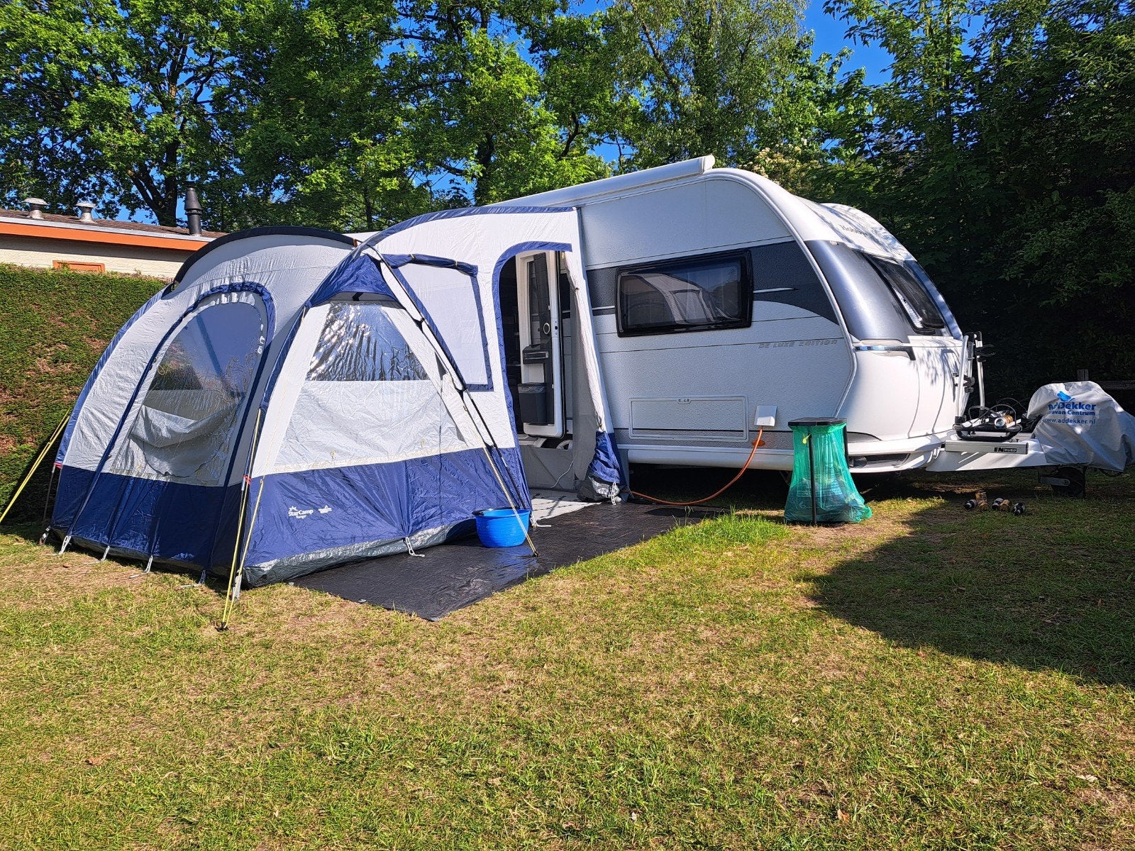 starcamp lichtgewicht voortent, Ophalen