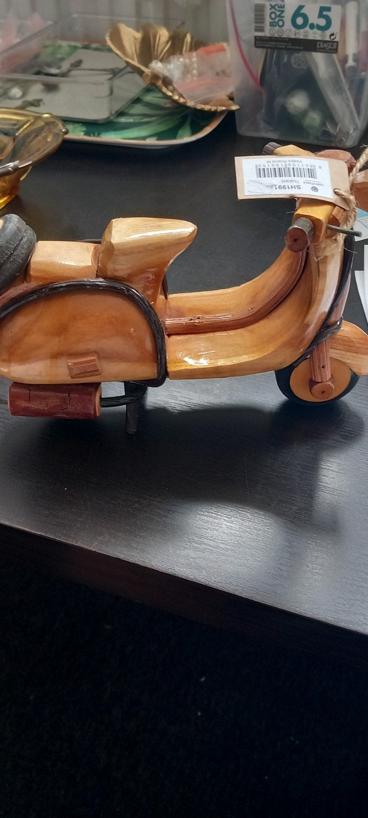 HOUTEN VESPA, Antiek en Kunst, Ophalen of Verzenden