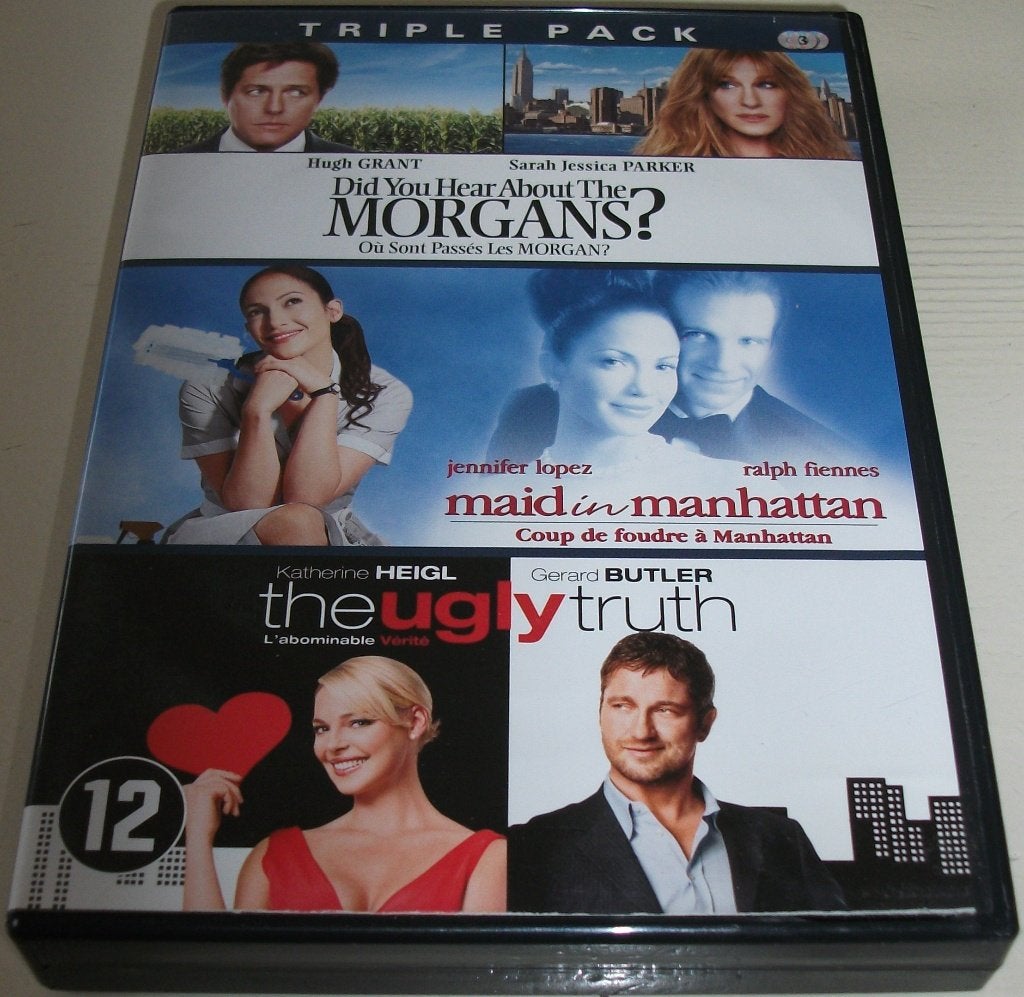 Dvd *** TRIPLE PACK *** 3-Disc Boxset, Alle leeftijden, Ophalen of Verzenden, Zo goed als nieuw, Romantische komedie