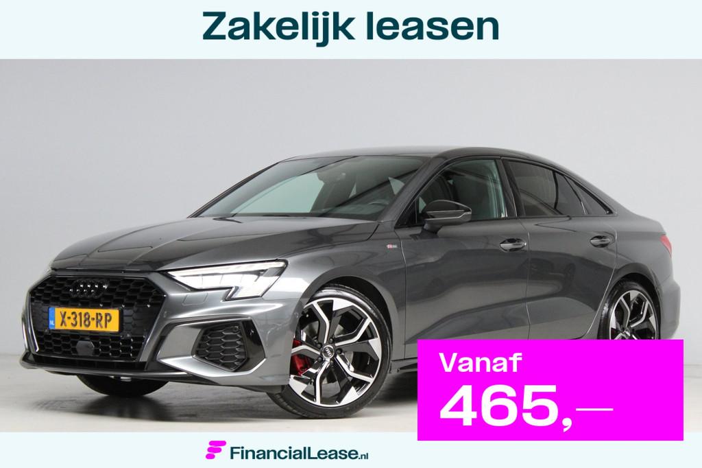 Audi A3 Limousine 35 TFSI | head-up | B&O | RS zetels | came, 4 cilinders, 150 pk, Alcantara, Bedrijf