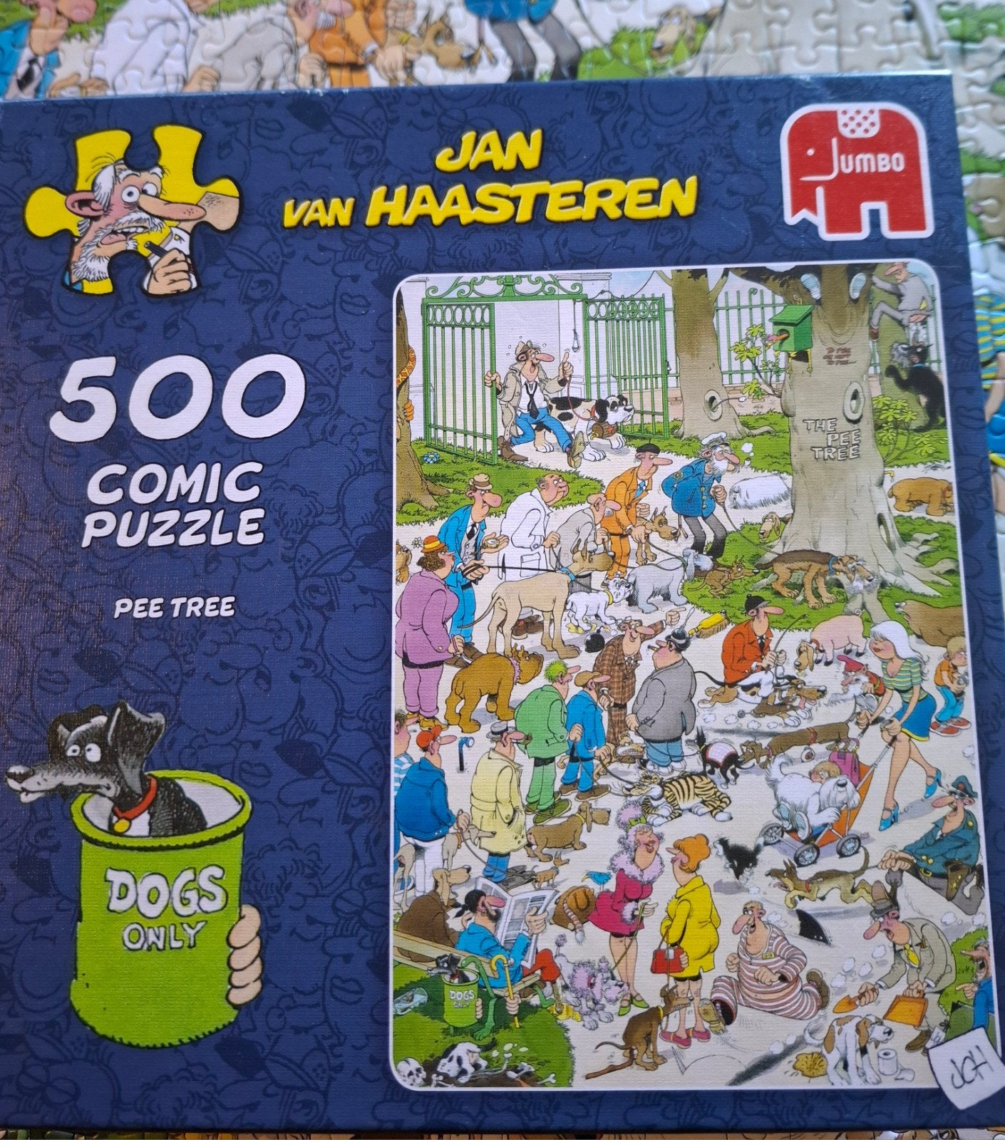 jan van haasteren puzzel 500 stukjes, Ophalen, 500 t/m 1500 stukjes, Zo goed als nieuw