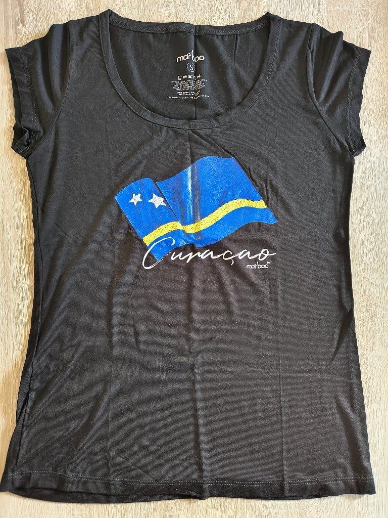 Curacao shirt, Zwart, Nieuw, Ophalen of Verzenden, Korte mouw