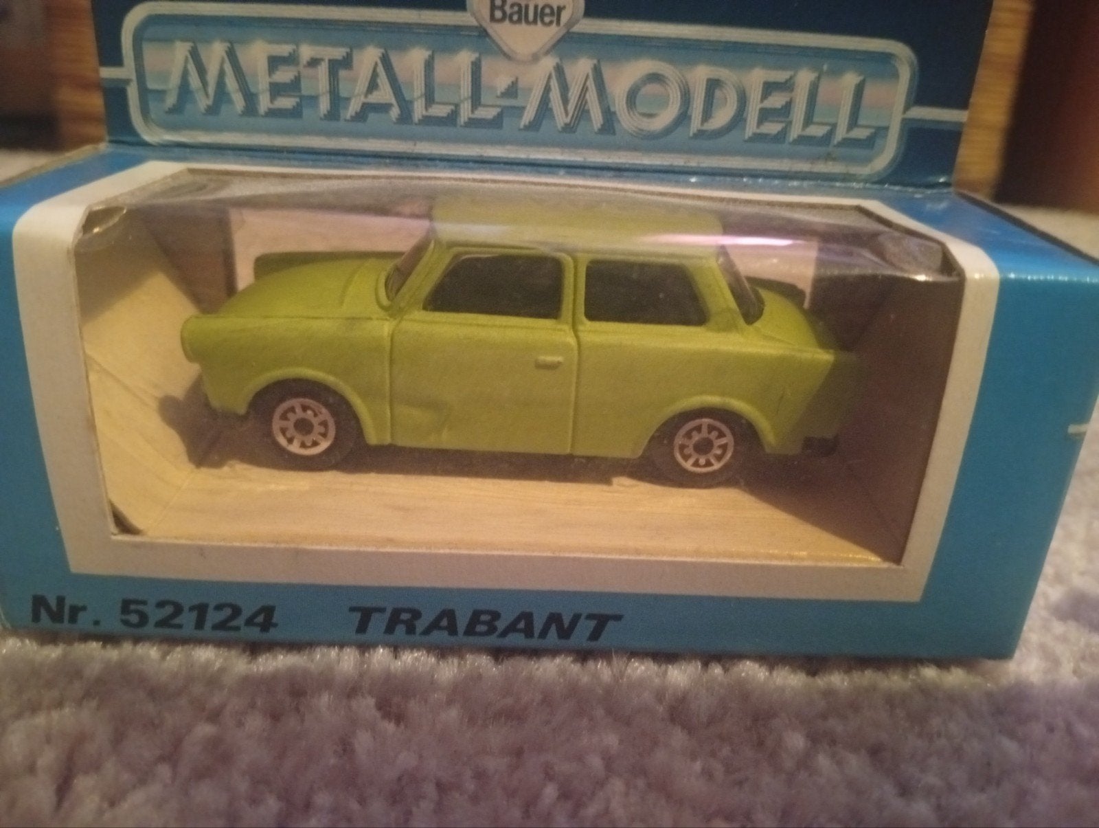 Bauer Trabant Nr:52124 (3inch) (1:55), Ophalen of Verzenden, Zo goed als nieuw, Auto