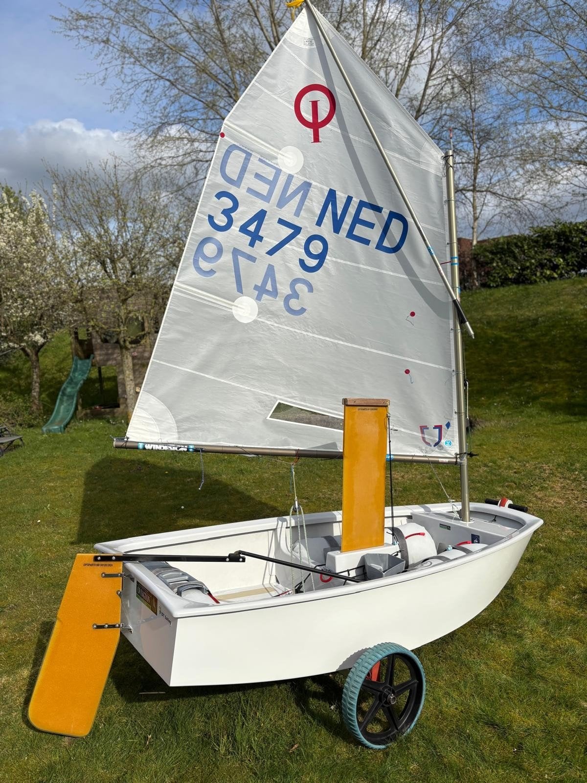 NED 3479: Ovington Wedstrijd Optimist 2023, Ophalen of Verzenden