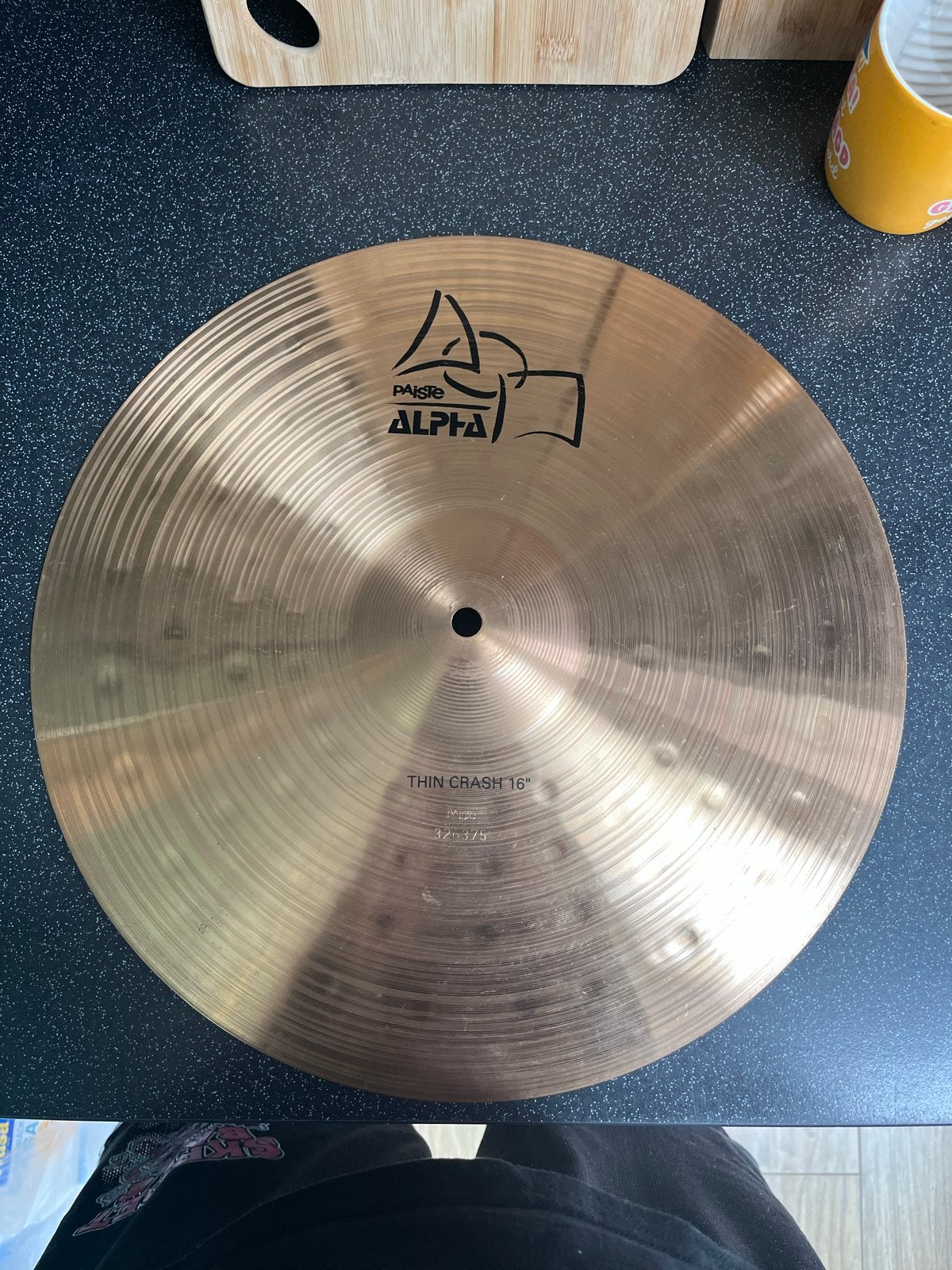 Paiste Alpha Thin Crash 16" en Paiste Alpha Splash 10", Ophalen of Verzenden, Gebruikt, Overige merken