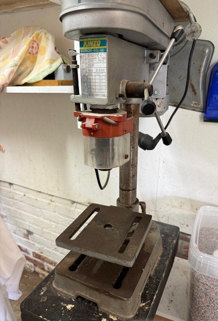 Kolomboor Kinzo 300 watt, Ophalen, Gebruikt, Minder dan 400 watt, Kolomboormachine