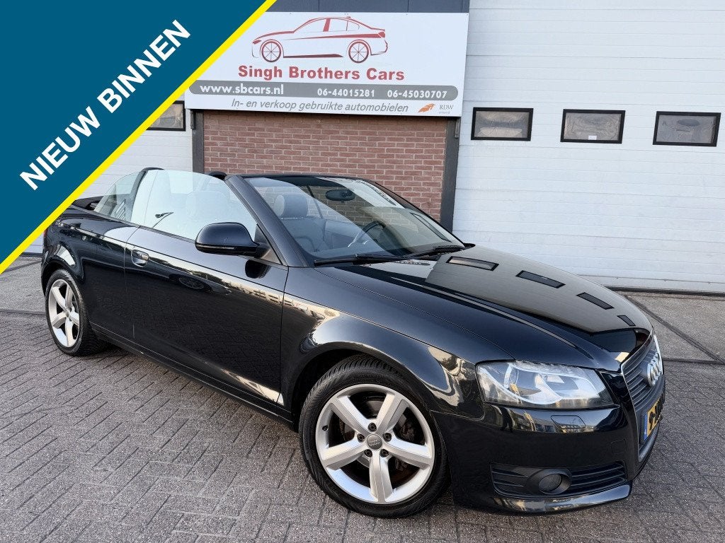 Audi A3 Cabriolet 1.8/160PK/TFSI/S-LINE/LEER/INRUIL MOG!, Auto's, Audi, Voorwielaandrijving, Gebruikt, 4 cilinders, Cabriolet