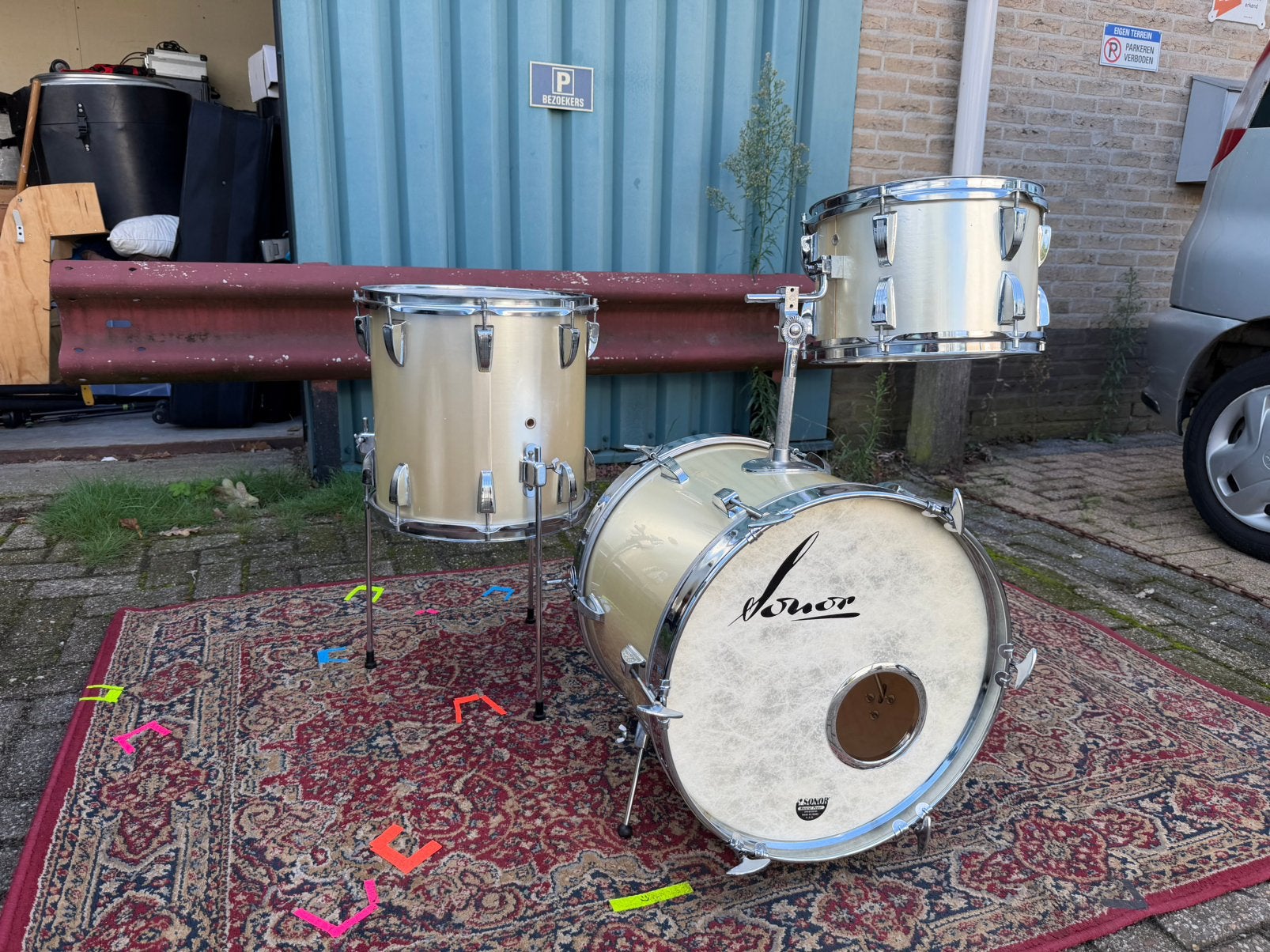 Sonor Swinger 18/12/14 (evt incl hardcases), Ophalen, Zo goed als nieuw, Sonor