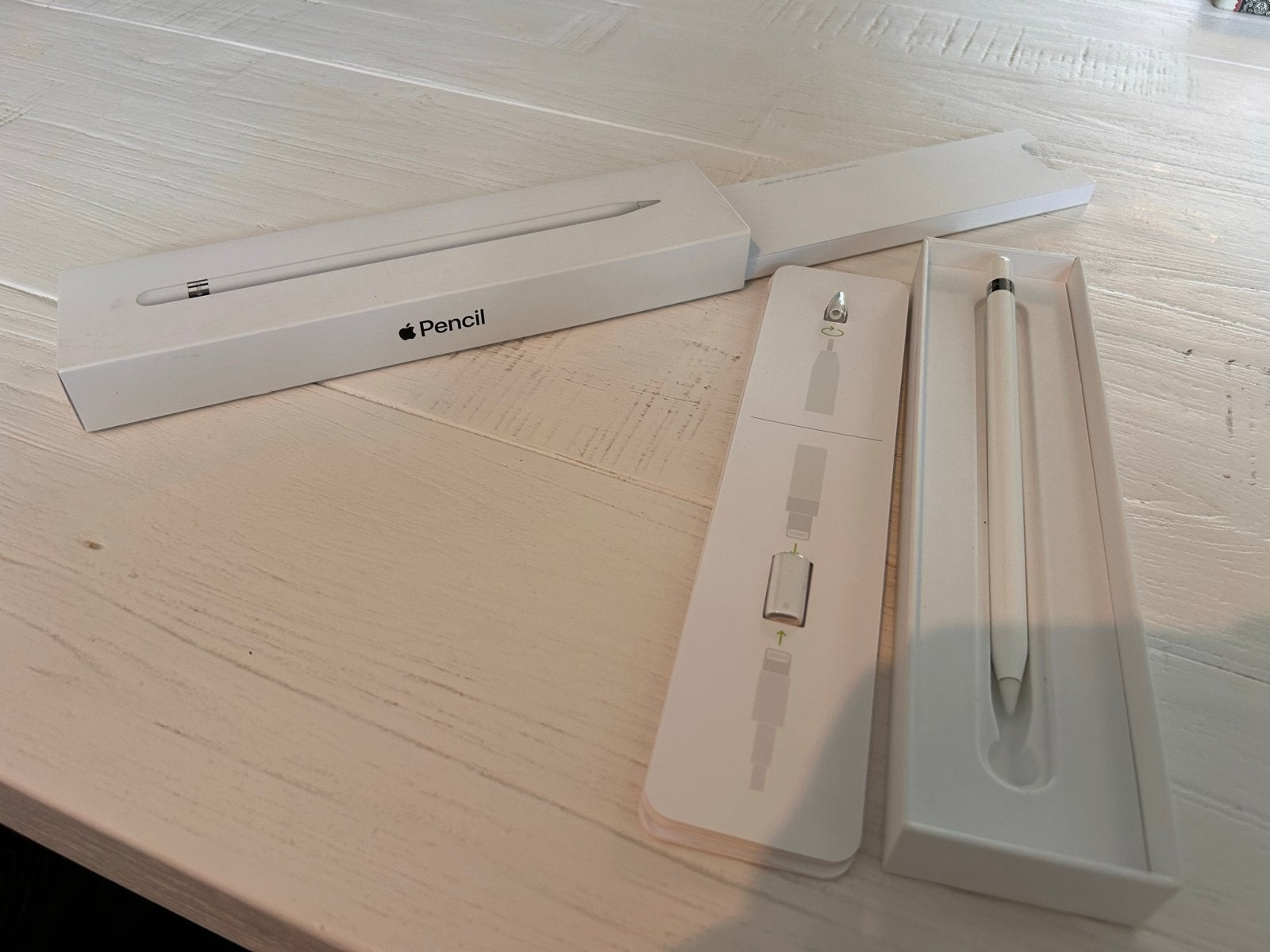 Apple Pencil (1e generatie) - Model A1603, Computers en Software, Ophalen of Verzenden, Zo goed als nieuw, Wit