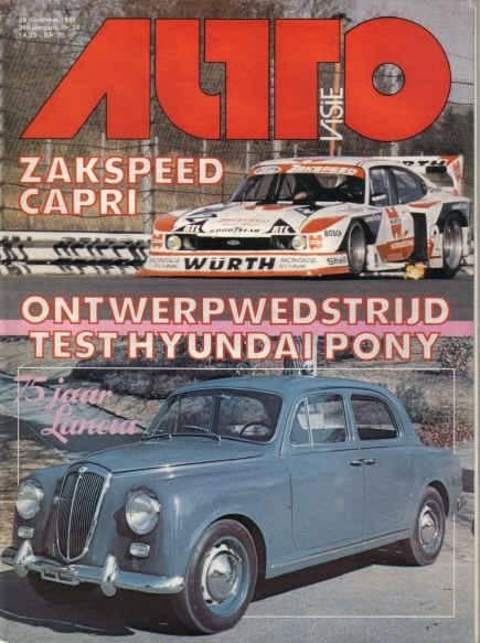 Autovisie 24 1981 : Fiat 127 Special / Sport - Ford Zakspeed, Ophalen of Verzenden, Gelezen, Algemeen