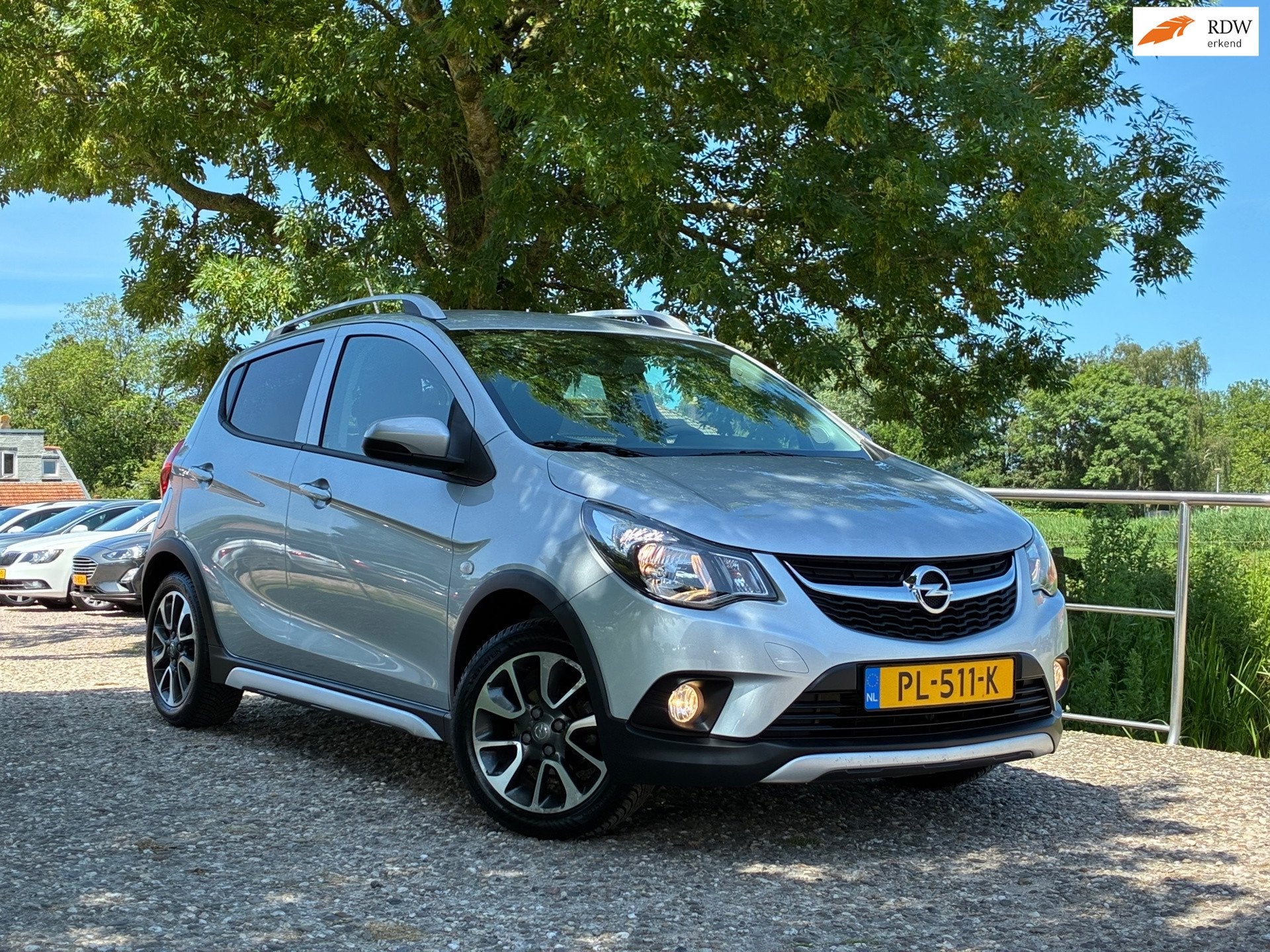 Opel KARL 1.0 Rocks Online Edition | Cruise + Airco nu € 7, Voorwielaandrijving, 839 kg, Stof, Gebruikt