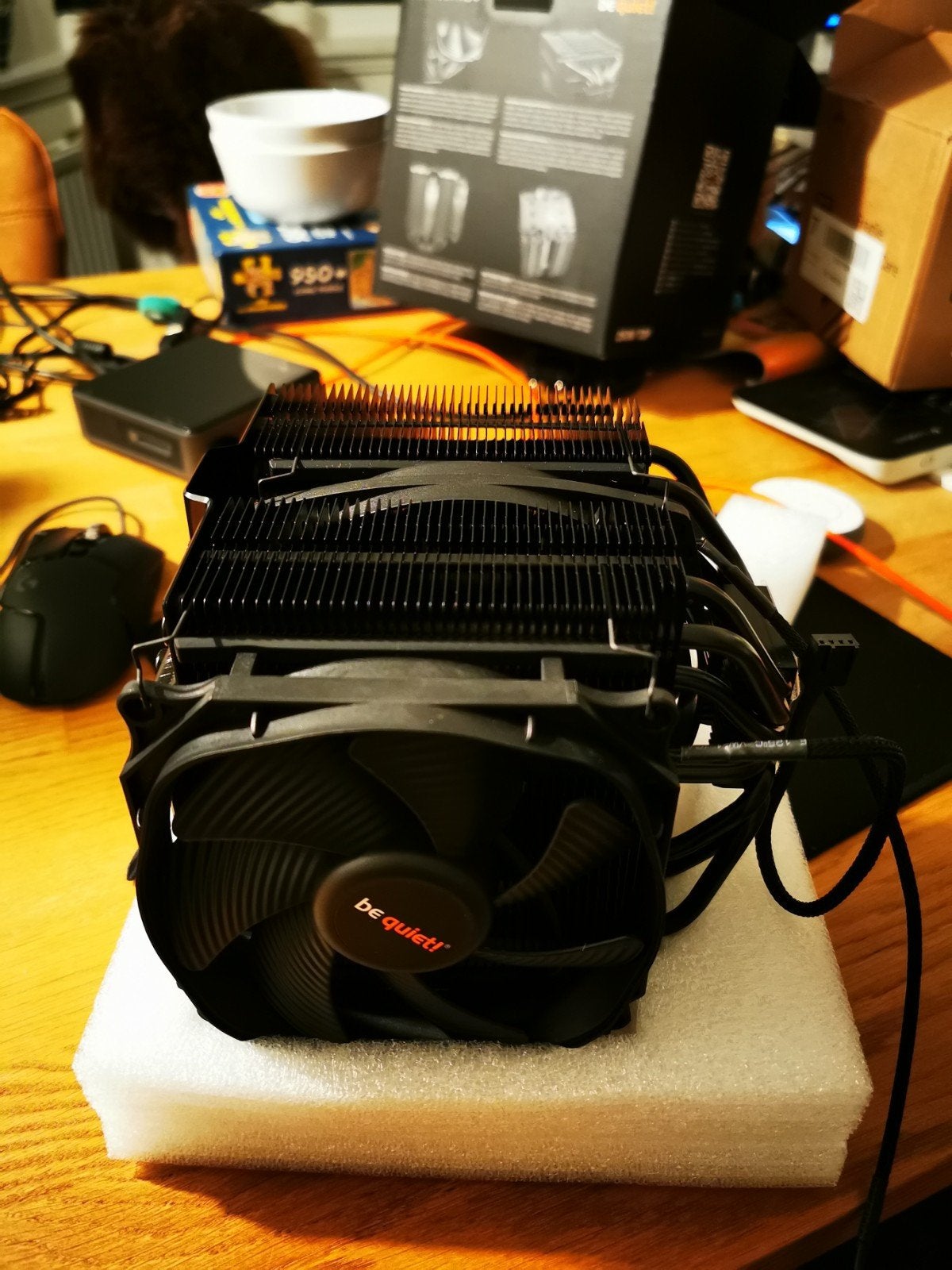 be quiet! Dark Rock Pro 4 CPU Koeler, Ophalen of Verzenden, Zo goed als nieuw, Luchtkoeling