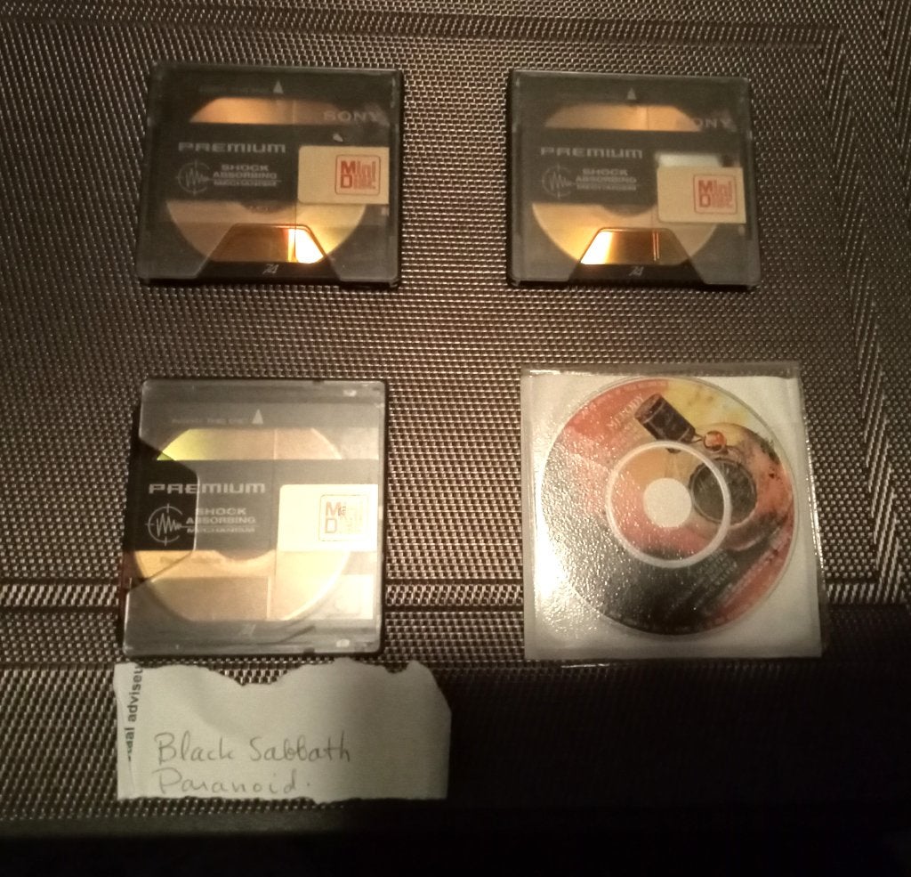 Sony mini disc premium, Ophalen of Verzenden, Gebruikt, Overige typen
