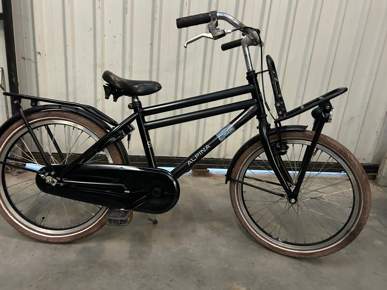 Alpina 20 inch transportfiets, Fietsen en Brommers, Fietsen | Jongens, Ophalen of Verzenden, Gebruikt, 20 inch, Handrem