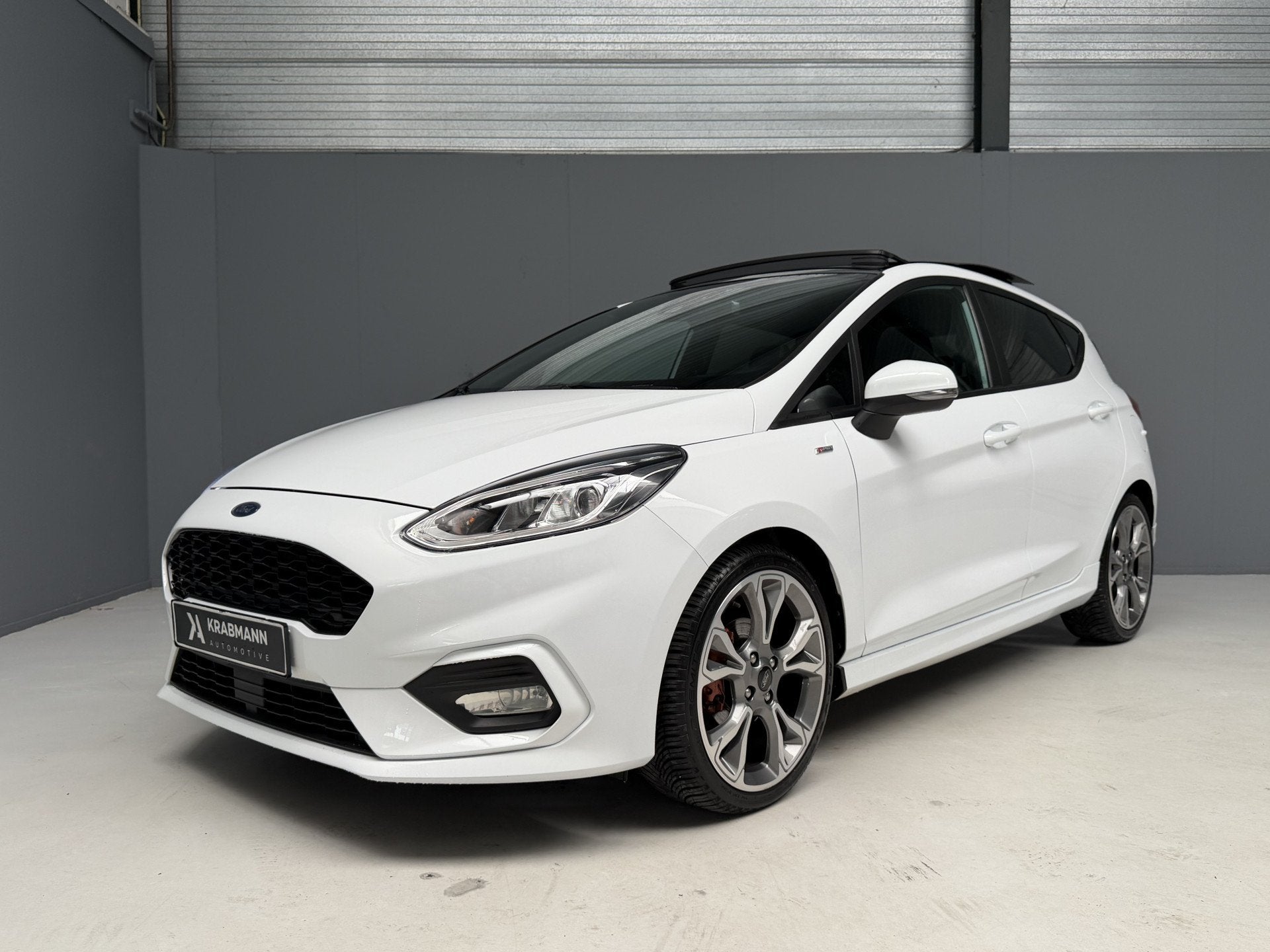 Ford Fiesta 1.0 EB ST-Line GARANTIE|Riem VV|140pk|Pano|LED|, Auto's, Voorwielaandrijving, Dealer onderhouden, Met garantie (alle)