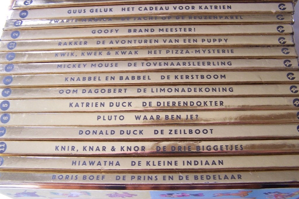 Disney Gouden Boekjes Collectie - 15 delen, Boeken, Walt Disney, Ophalen of Verzenden, Zo goed als nieuw, Sprookjes