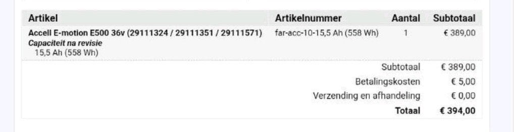 Foto 25 van Hele nette Sparta F8e E-bike met 50km actieradius