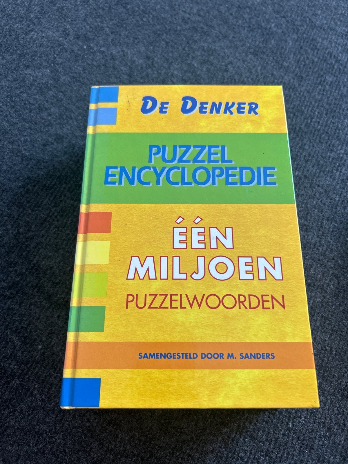 De Denker Puzzel Encyclopedie: Een Miljoen Puzzelwoorden, Ophalen of Verzenden, Minder dan 500 stukjes, Gebruikt, Puzzelboek