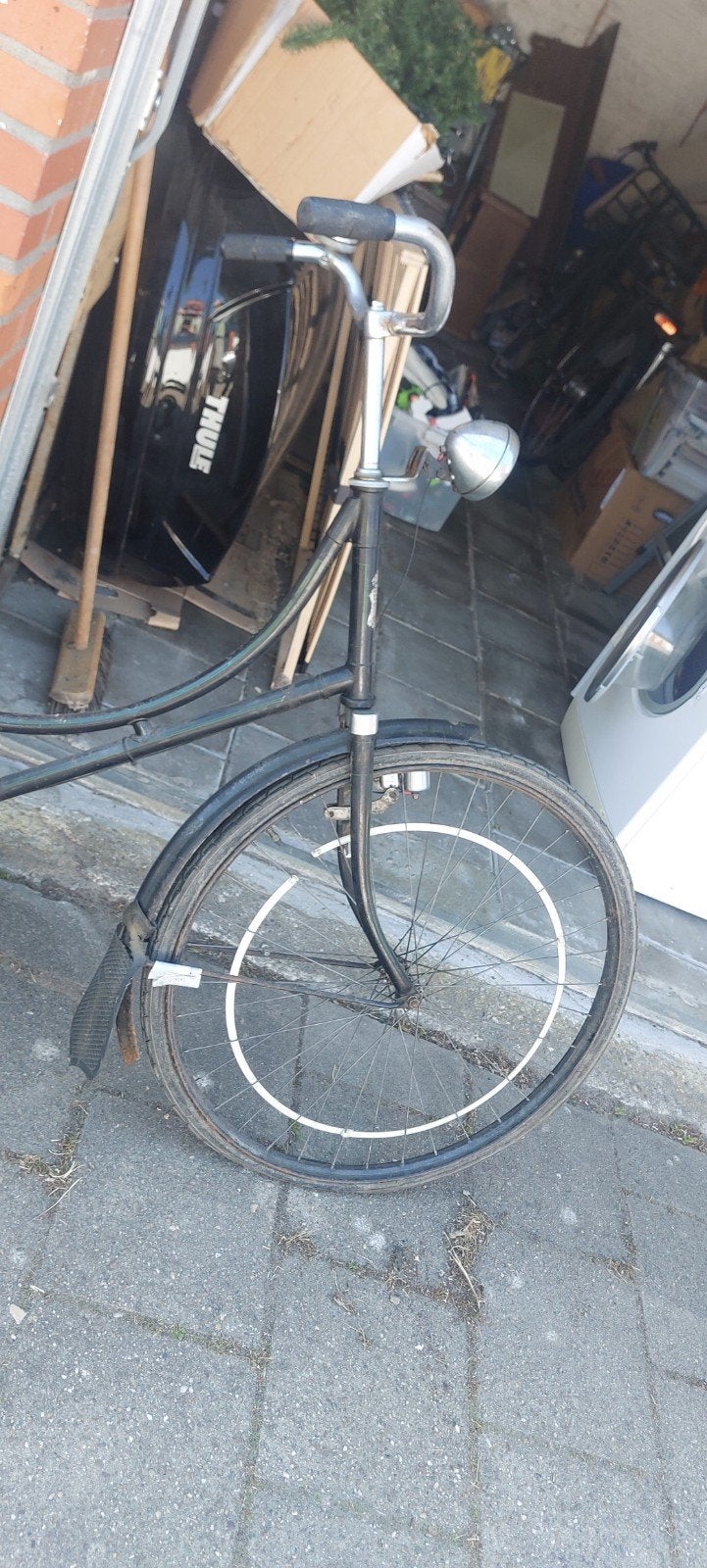 Fongers fiets, Ophalen, Gebruikt