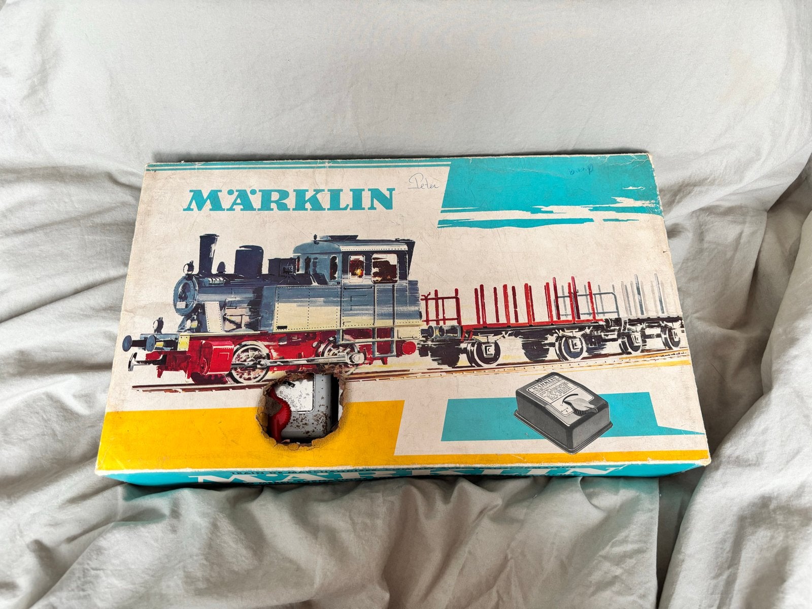 Märklin Treinset met Locomotief en Wagons (Gebruikt), Hobby en Vrije tijd, Modeltreinen | H0, Ophalen, Wisselstroom, Analoog, Märklin