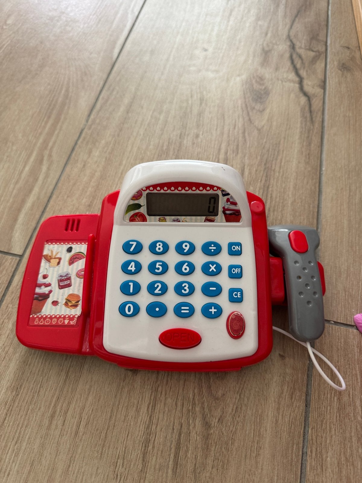 Speelgoed kassa met scanner voor kinderen, Ophalen, Gebruikt, Jongen of Meisje