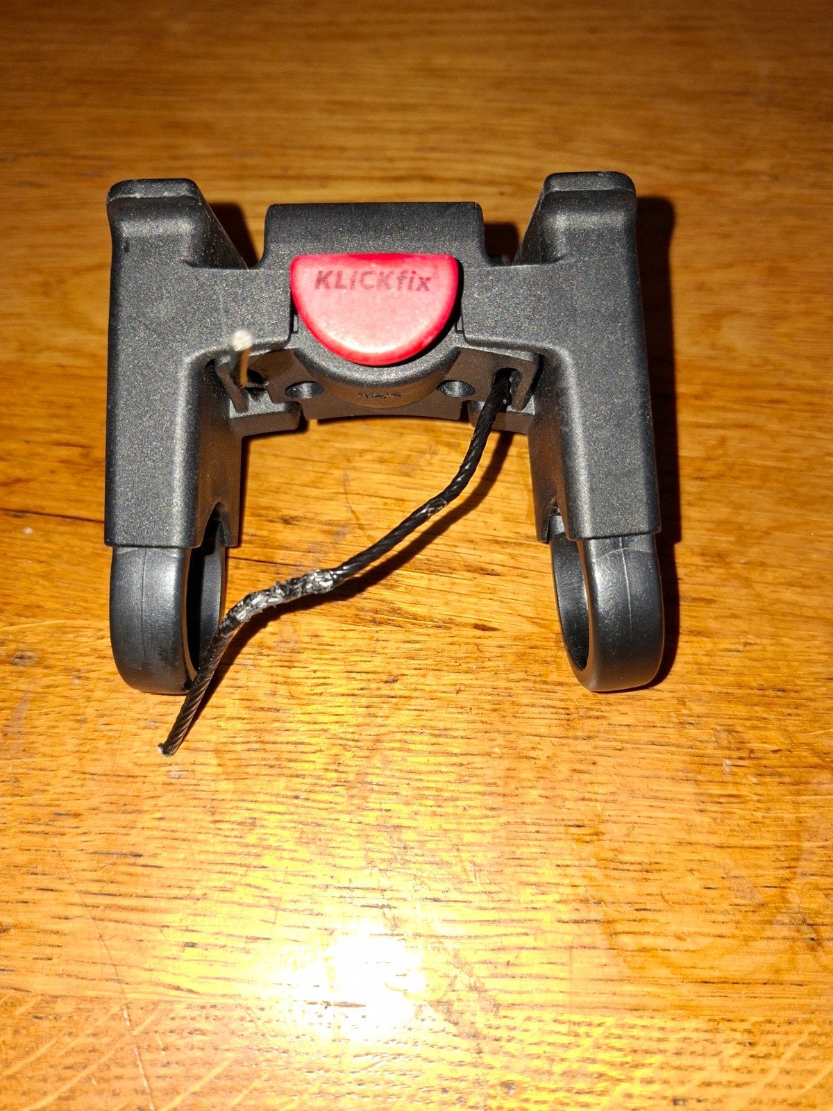 Klickfix adapter voor fietsmand of tas, Ophalen of Verzenden, Gebruikt, Klickfix