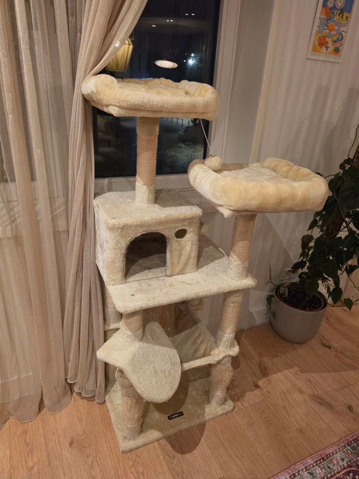 kattentoren / kattenboom gratis op te halen, Dieren en Toebehoren, Ophalen, Gebruikt