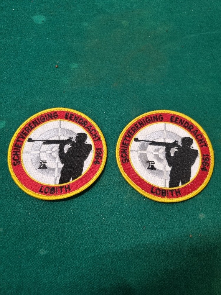 emblemen schietvereniging eendracht lobith, Ophalen of Verzenden, 'T Olde Gre-j, Info@toldegrej.nl, Endepoelstraat 20f Didam