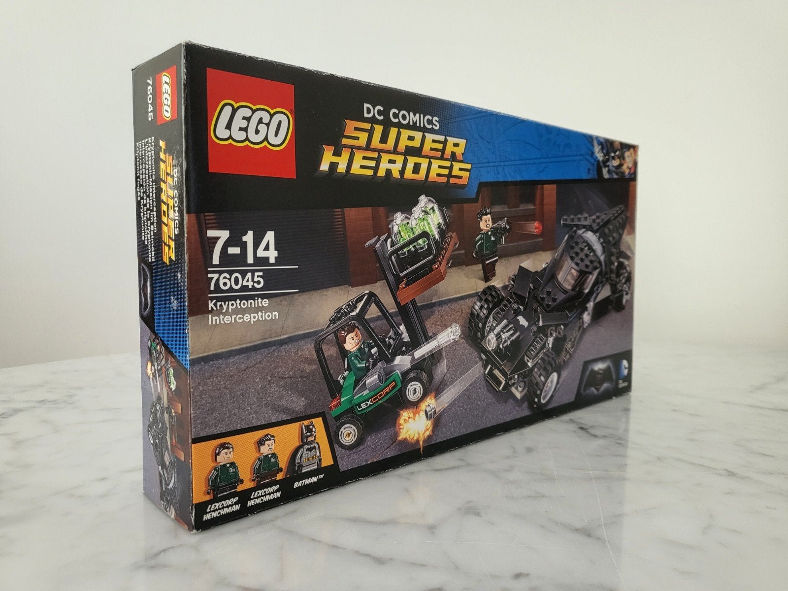 LEGO DC Comics Super Heroes 76045 Kryptonite Interception, Overige thema's, Lego, Nieuw, Ophalen of Verzenden