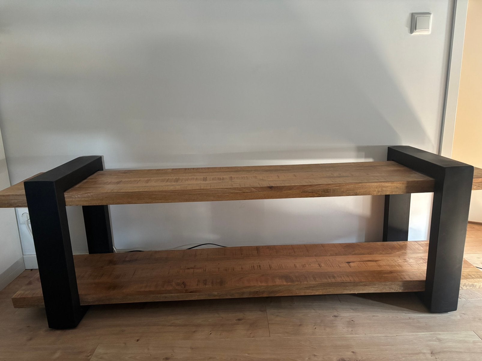 TV-Meubel hout, Huis en Inrichting, Ophalen, Minder dan 50 cm, Gebruikt, Minder dan 100 cm