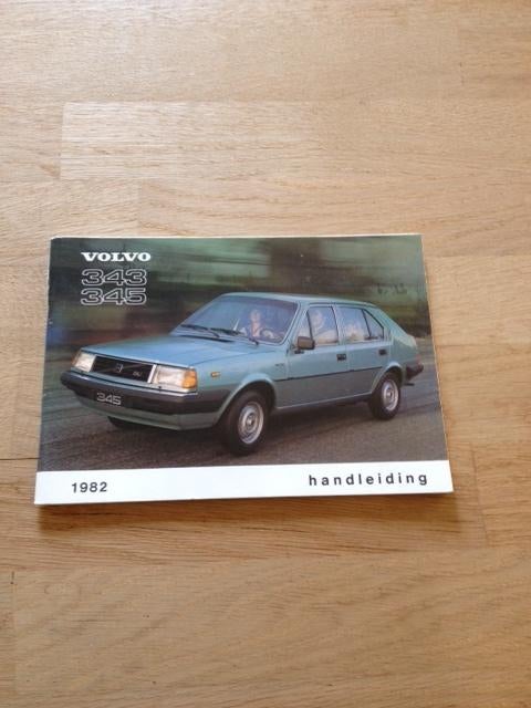 Handleiding/Instructieboekje    Volvo  343/345    1982    NL, Ophalen of Verzenden