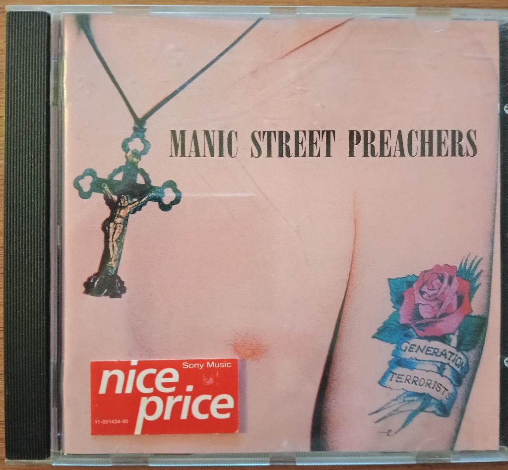Manic Street Preachers "Generation Terrorists" (CD 1992), Ophalen of Verzenden, Gebruikt, Alternative