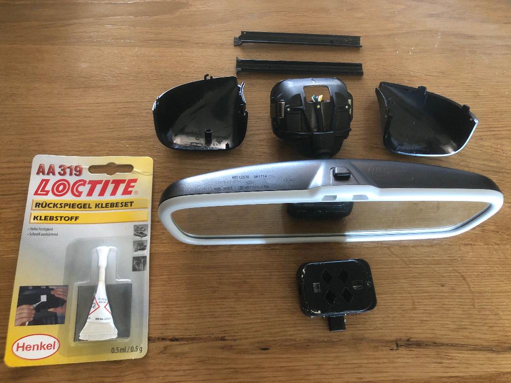 Binnenspiegel VW Caddy 2014, Auto-onderdelen, Ophalen of Verzenden, Gebruikt