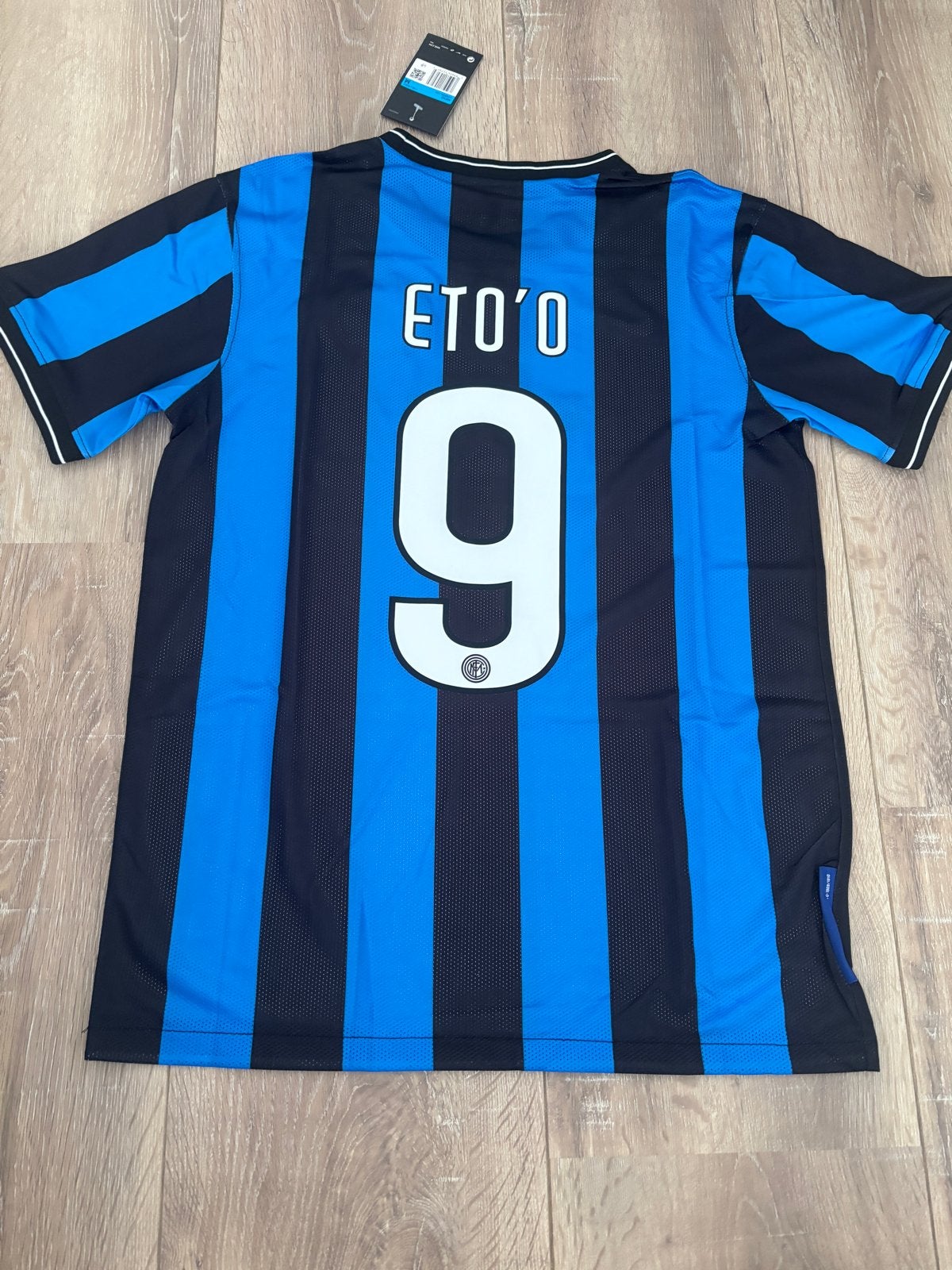 Eto'o #9 Inter Milan shirt maat M, Maat M, Ophalen of Verzenden, Zo goed als nieuw, Shirt