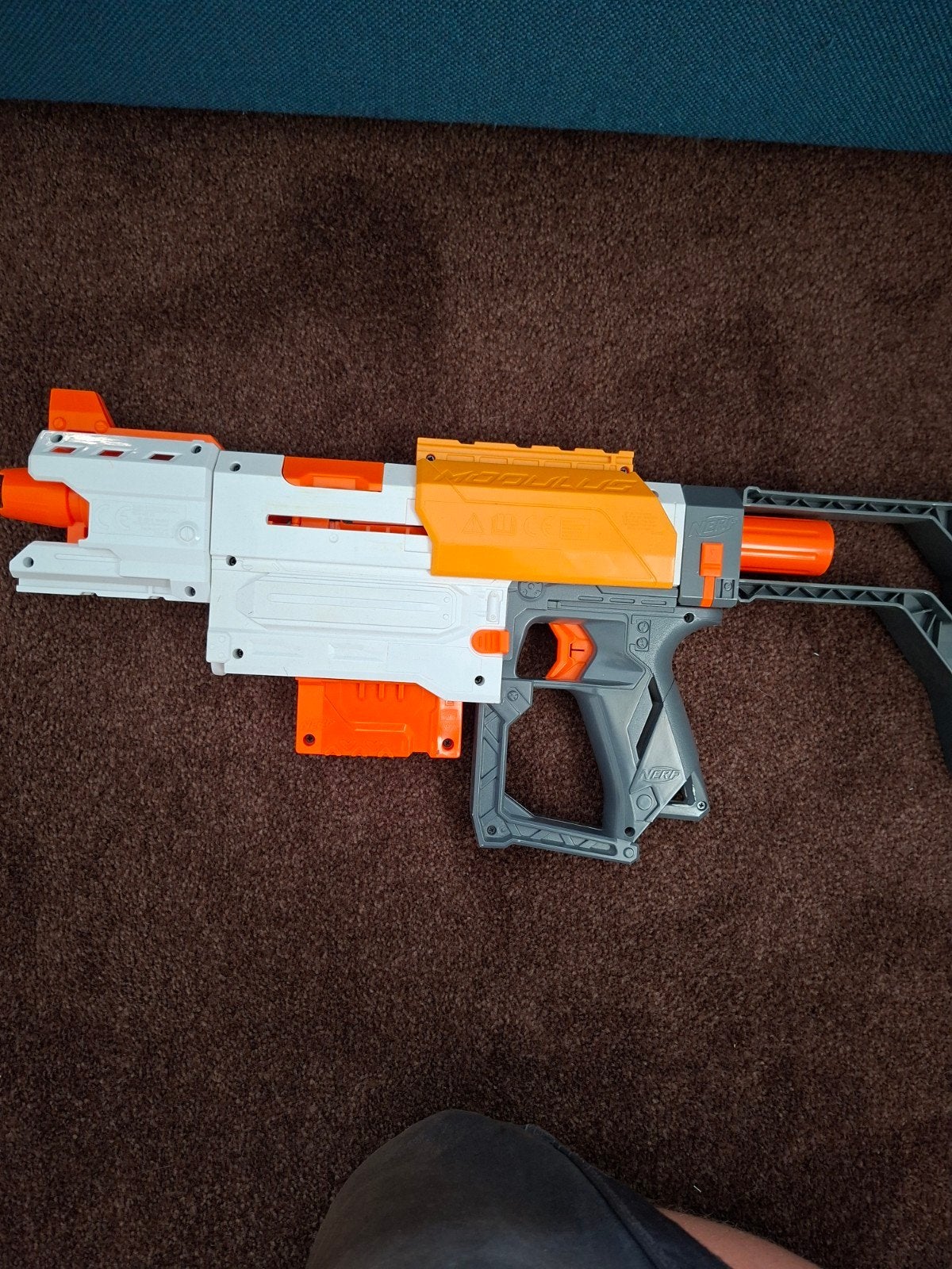 Nerf Modulus ECS-10 Blaster - Zo goed als nieuw, Ophalen