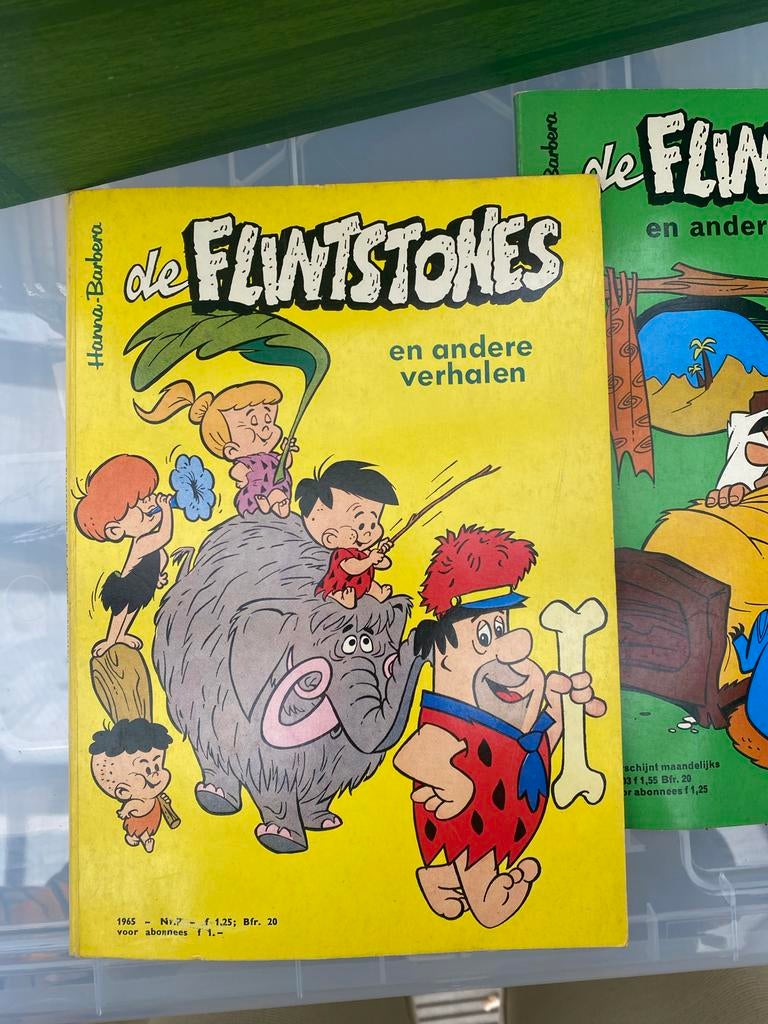 De Flinstones strips eind jaren '60 - 68 stuks!, Meerdere stripboeken, Verzenden, Gelezen