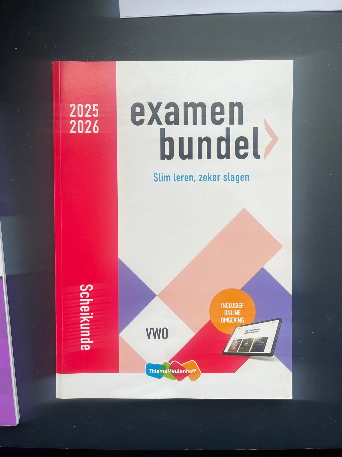 Examenbundel Scheikunde VWO 2025/2026 + Samengevat, Boeken, Ophalen of Verzenden, Zo goed als nieuw, VWO, Scheikunde