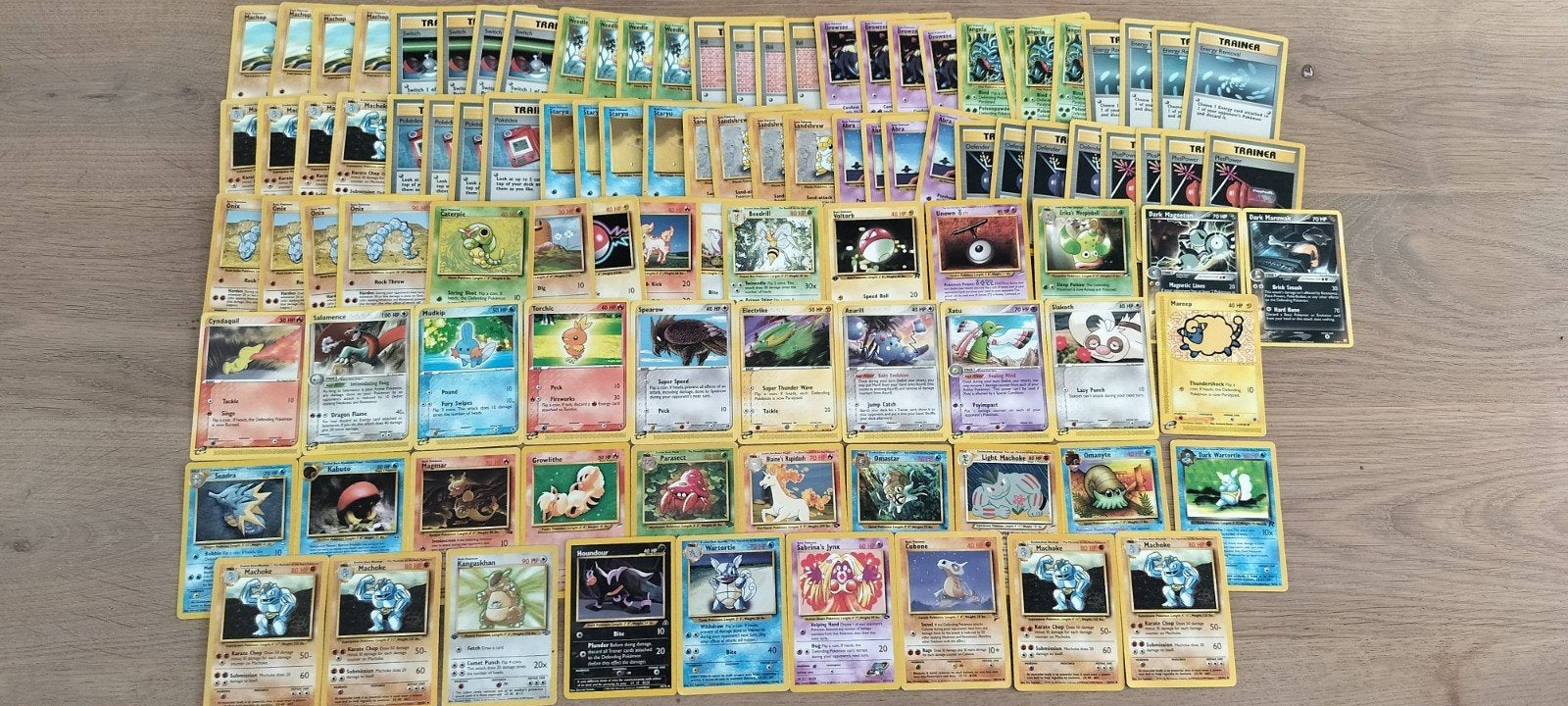 100x wizards of the coast lot, Ophalen of Verzenden, Gebruikt, Meerdere kaarten