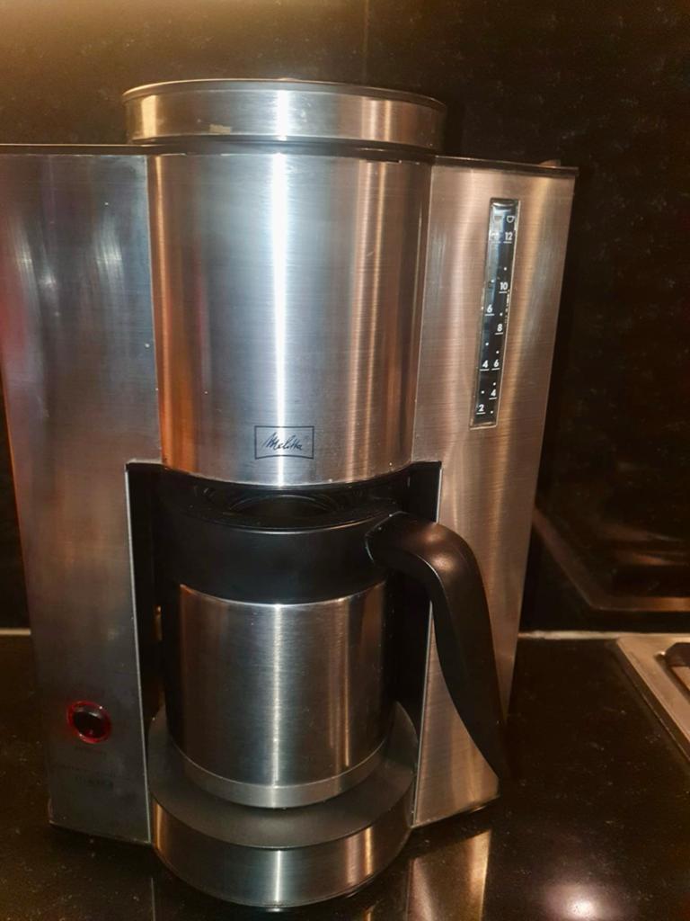 MELITTA Linea Unica koffiezetapparaat met thermoskan, Ophalen, 10 kopjes of meer, Koffiemachine, Gemalen koffie