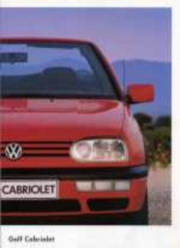 Volkswagen VW Golf 3 of Variant brochure/auto folder 92 - 99, Ophalen of Verzenden, Zo goed als nieuw, Volkswagen