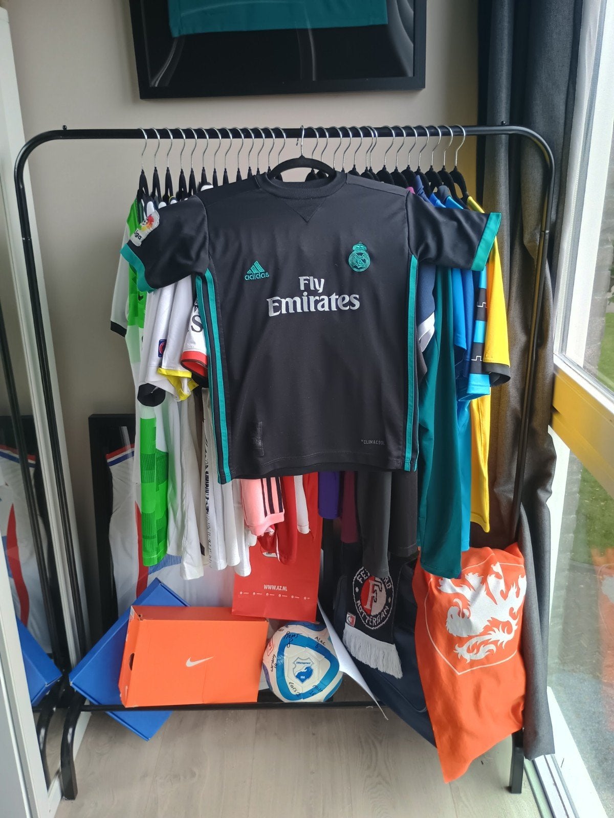 Real Madrid voetbalshirt Ronaldo - Maat 147/158 (Kids), Kinderen en Baby's, Kinderkleding | Overige, Ophalen of Verzenden, Gebruikt