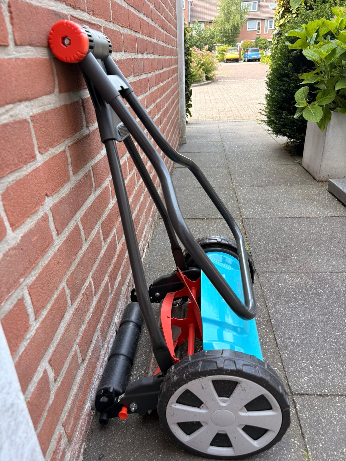 Gardena grasmaaier, Ophalen, Zo goed als nieuw, Handgrasmaaier