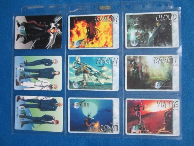 Collector Cards Final Fantasy VII 7 of VIII 8 of IX 9, Ophalen of Verzenden, Nieuw
