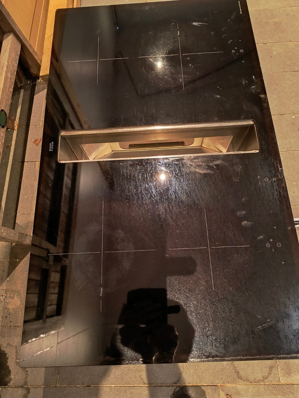 Airo Design Integral IG 9054-200 inductiekookplaat, Ophalen, Gebruikt, 4 kookzones, Inbouw