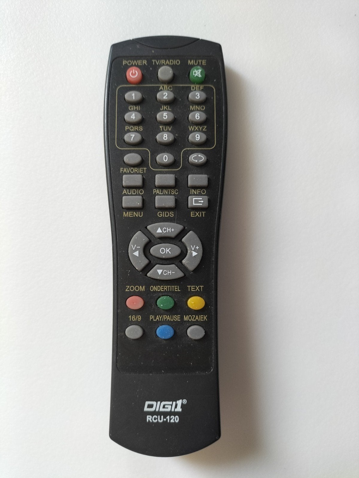 Digi1 RCU-120 Afstandsbediening voor Satellietontvangers, Ophalen of Verzenden
