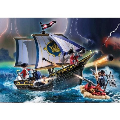 Playmobil Piratenschip 70412 compleet, Kinderen en Baby's, Speelgoed | Playmobil, Pirates, Complete set, Ophalen of Verzenden